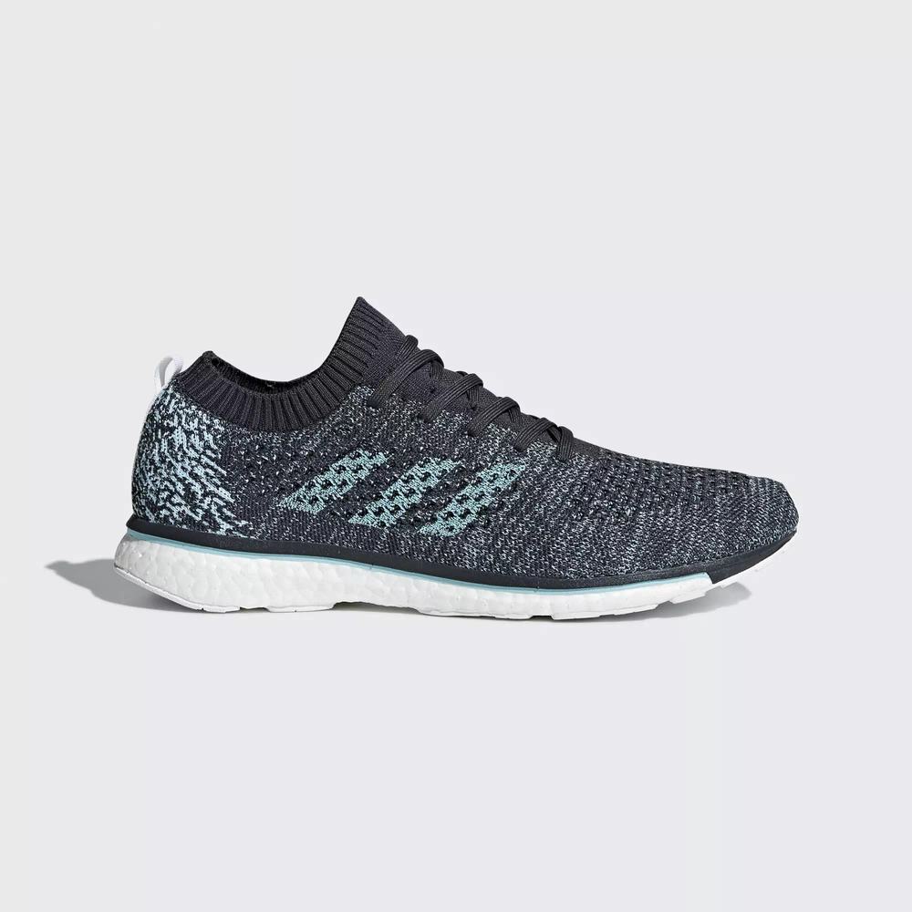 Adidas Adizero Prime Parley Tenis Para Correr Grises Para Hombre (MX-33395)